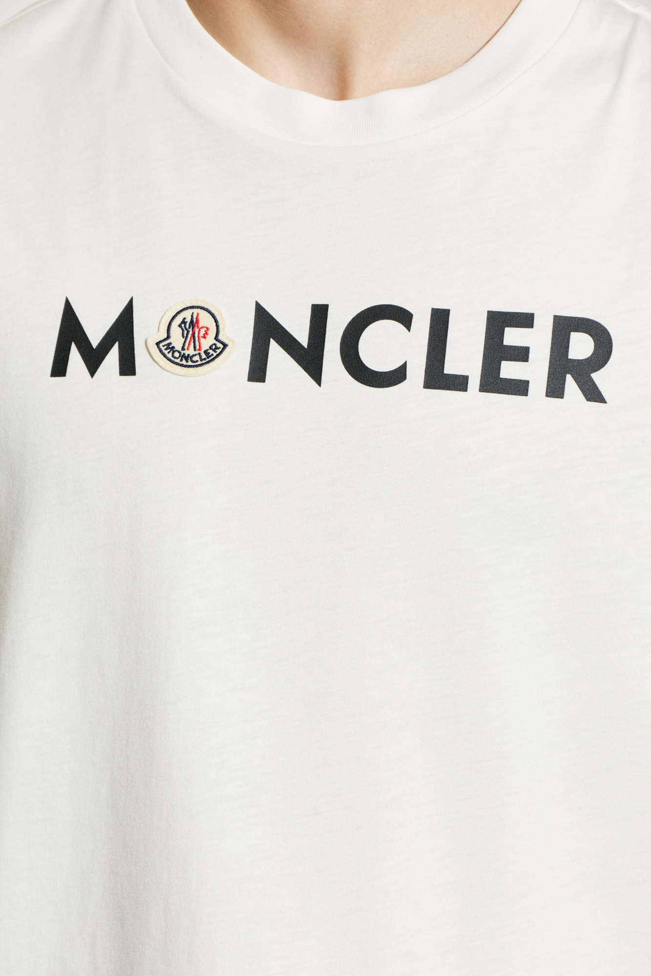 Moncler T-shirt with logo | Men's | Vitkac